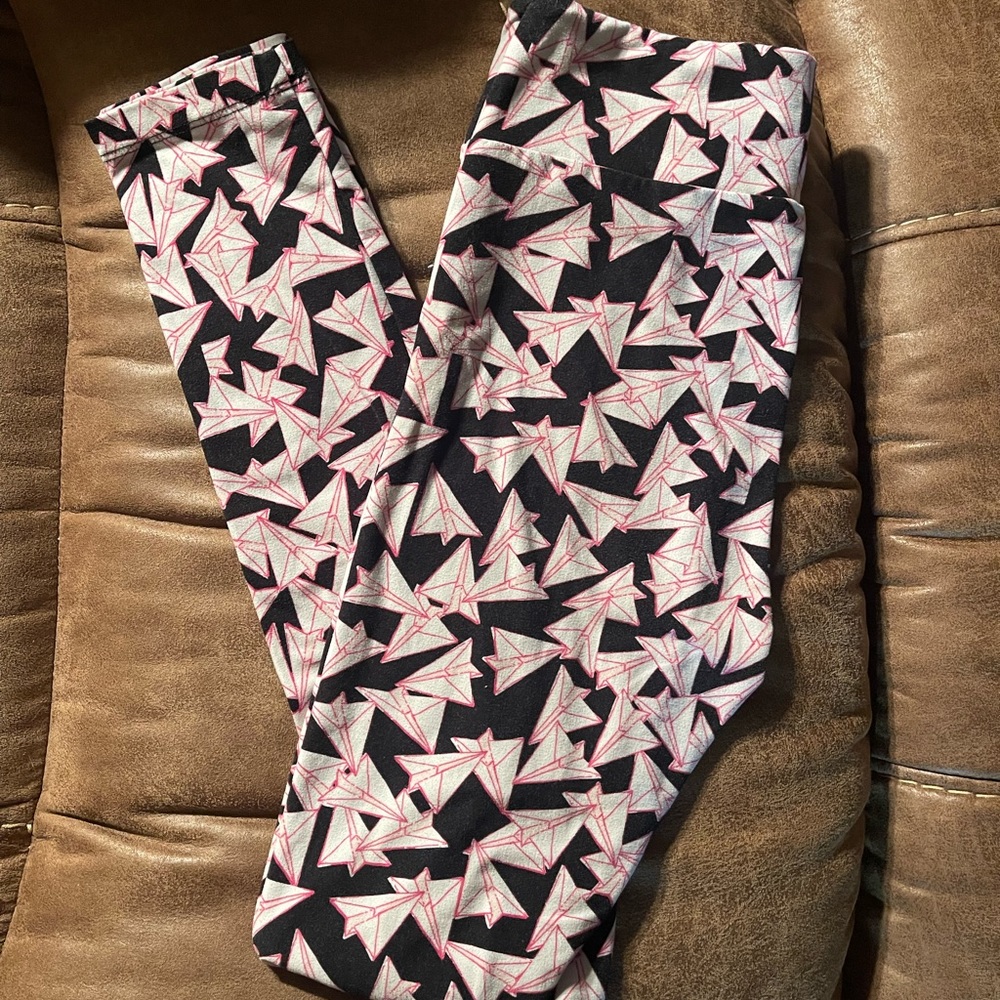 LuLaRoe Leggings - OS white and black
